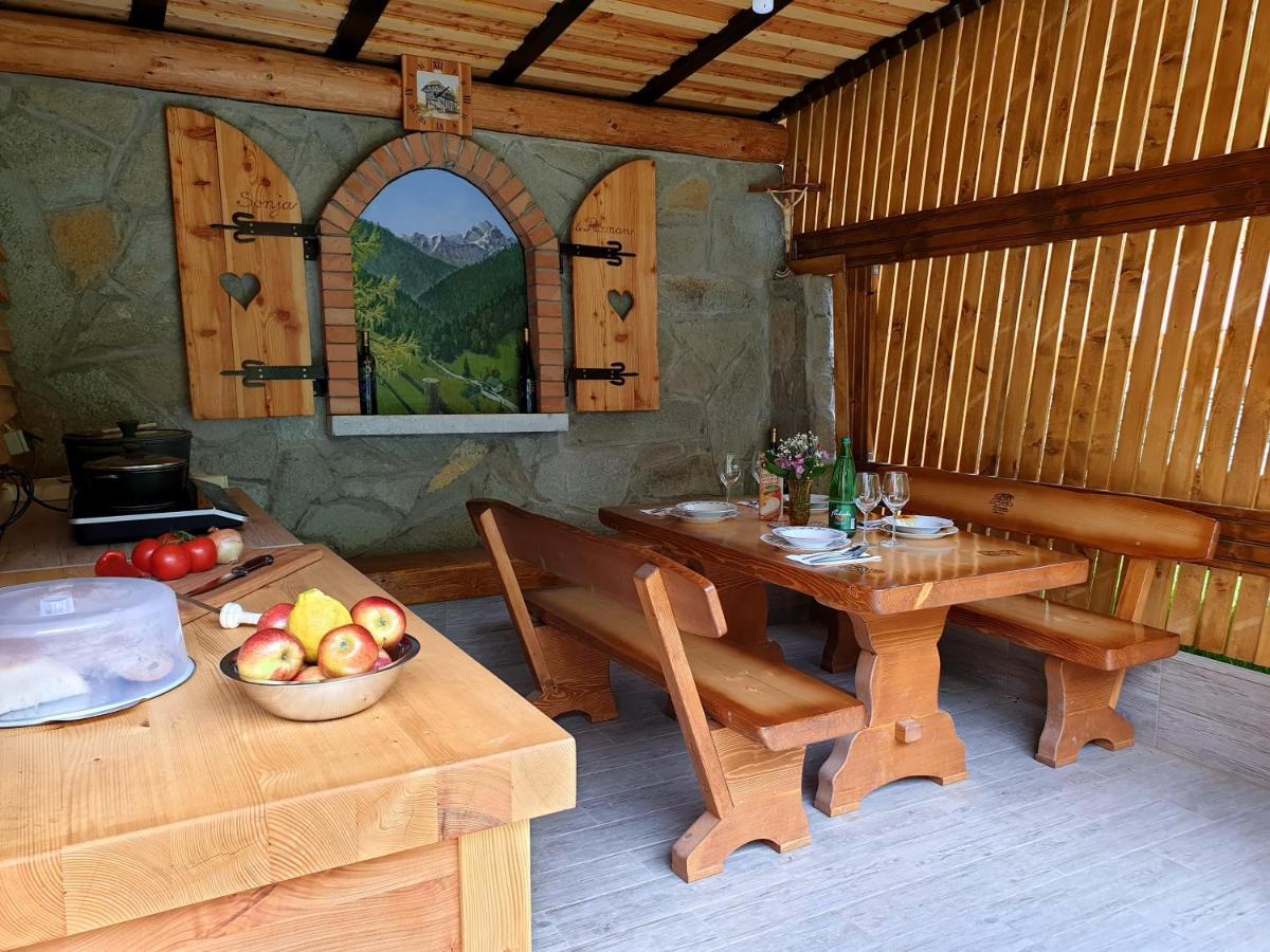 Apartment And Garden House Among The Mountains Podbrdo Exterior foto